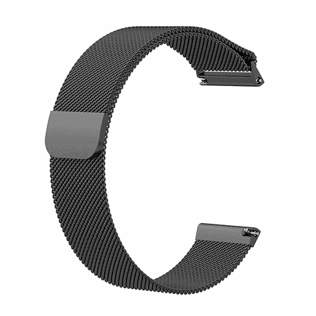 Killerdeals S/Steel Milanese Loop Strap for Fitbit Versa (S/M) - Black