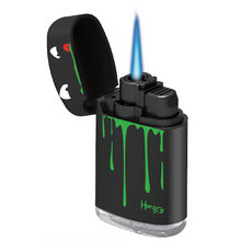 Load image into Gallery viewer, 4 pack Zengaz Jet Flame Lighter Hungry Design
