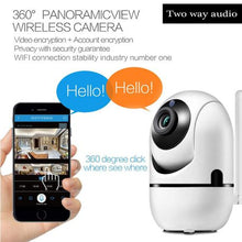 Load image into Gallery viewer, 1080P Wireless WiFi IP Smart HD 2MP Indoor Camera
