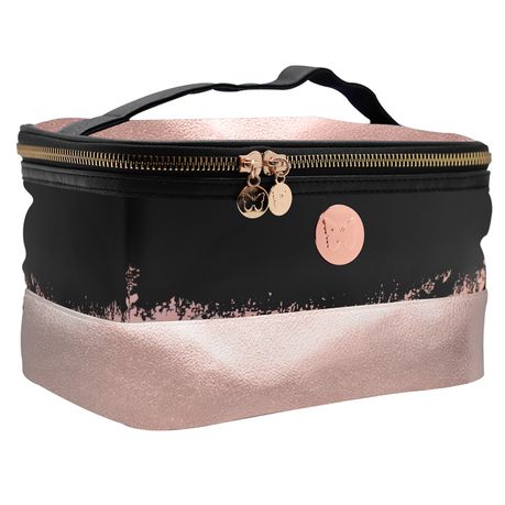 Butterfly Cosmetic Case - Foiled Rose