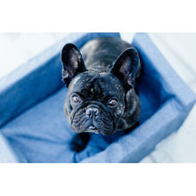 Load image into Gallery viewer, Woof Seat - Deluxe Dog Car Seat -  Reverse Denim - Blue
