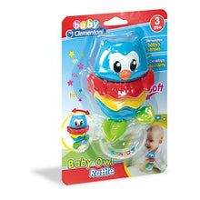 Load image into Gallery viewer, Clementoni - Baby Owl Rattle
