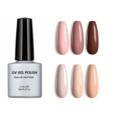Nudish Affair UV Gel Polish Set