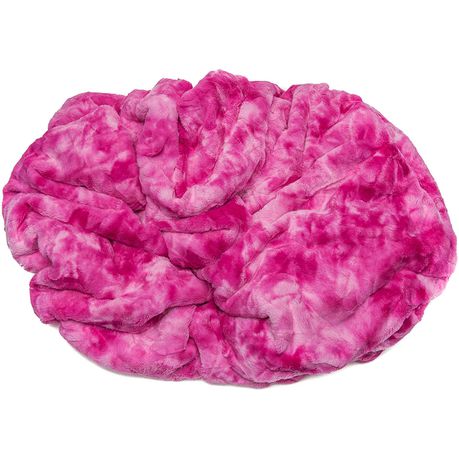 Luxury Reversible Sherpa Fleece Mink Throw Blanket – Pink L Buy Online in Zimbabwe thedailysale.shop