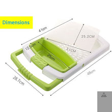 Load image into Gallery viewer, Silver Kitchen Chopping Board Set - 4-1 Multi-Functional
