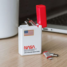 Load image into Gallery viewer, NASA 3-in-1 Retractable Charging Cable
