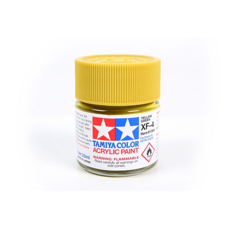 Tamiya XF-4 Yellow Green Acrylic 23ml Paint Buy Online in Zimbabwe thedailysale.shop