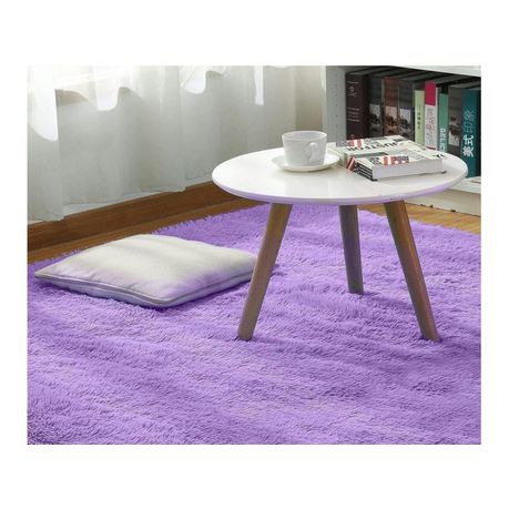Purple Shaggy Fluffy Rug\Carpet Buy Online in Zimbabwe thedailysale.shop