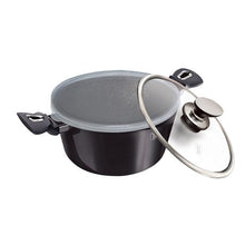 Load image into Gallery viewer, Berlinger Haus 24cm Marble Coating Casserole with Lid - Carbon Pro Edition
