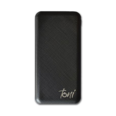 Toni Power Bank 12000 mAh - Black Buy Online in Zimbabwe thedailysale.shop