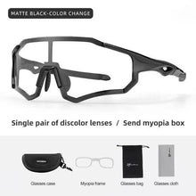 Load image into Gallery viewer, Rockbros Photochromic Sunglasses Full Screen Windproof UV Protection
