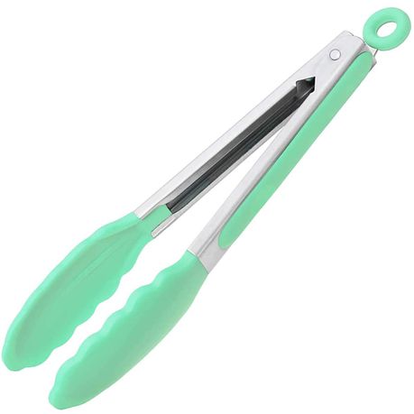 Hubbe Silicone and Stainless Steel Kitchen Tongs Buy Online in Zimbabwe thedailysale.shop