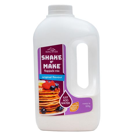 Berg River - Shake n' Make Flapjack Mix - Original 325g Buy Online in Zimbabwe thedailysale.shop