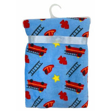 Load image into Gallery viewer, Baby Coral Fleece Receiver - Fire Engine
