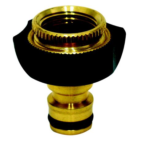 Aquacraft Brass Tap Adaptor (1/2-3/4) Buy Online in Zimbabwe thedailysale.shop
