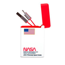 Load image into Gallery viewer, NASA 3-in-1 Retractable Charging Cable
