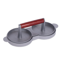 Load image into Gallery viewer, Best Double Hamburger Press - Stuffed Burger Patty Press - Non Stick Molds
