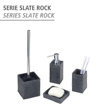 Load image into Gallery viewer, Wenko - Soap Dispenser - Slate Rock Range - Polyresin - Anthracite
