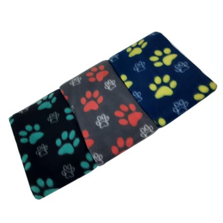 Nunbell Pet Fleece Blanket (90cmx60cm) – Pack of 3 Buy Online in Zimbabwe thedailysale.shop