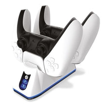 Load image into Gallery viewer, PS5 Twin Charging Dock with Play &amp; Charge Cable
