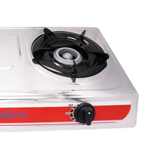 Load image into Gallery viewer, SAFY - Double-Burner Gas Stove (Stainless-Steel Top) - RH-GS214
