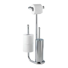 Load image into Gallery viewer, Wenko - Freestanding Toilet Brush, Toilet Paper Holder Combo  - Universal S

