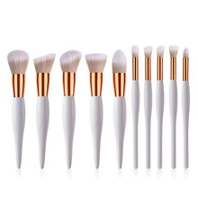 Load image into Gallery viewer, 10 Piece Make Up Brush Set

