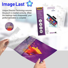 Load image into Gallery viewer, Fellowes Enhance80 A4 80micron Gloss Laminating Pouches (100 Pack)

