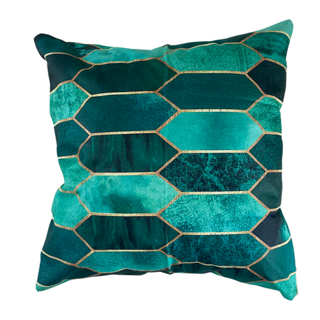 Green Lux scatter cushion ( inner included) Buy Online in Zimbabwe thedailysale.shop