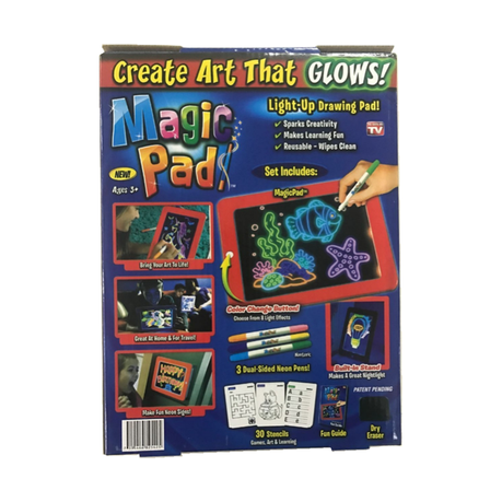Magic Light-Up Drawing Pad for Children's Creativity