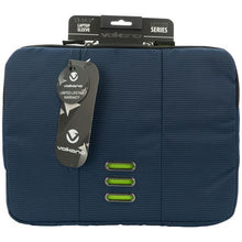 Load image into Gallery viewer, Volkano Laptop Sleeve Latitude Series - 14.1-Inch - Navy/Lime
