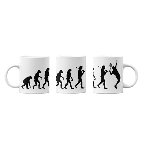 MugMania - Tennis Evolution Coffee Mug Buy Online in Zimbabwe thedailysale.shop