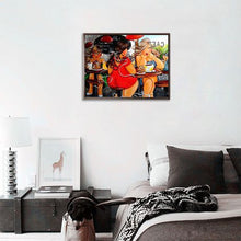 Load image into Gallery viewer, Diamond Painting DIY Kit, Round diamonds, 40x30cm- Tea Time
