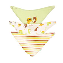 Load image into Gallery viewer, All Heart 3 Pack Dino Print Bib Clothes
