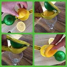 Load image into Gallery viewer, Maisonware 2-in-1 Citrus Lemon and Lime Handheld Juicer
