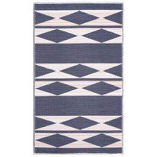 Load image into Gallery viewer, Fab Habitat Outdoor / Indoor Rug Cairo Natural &amp; Black

