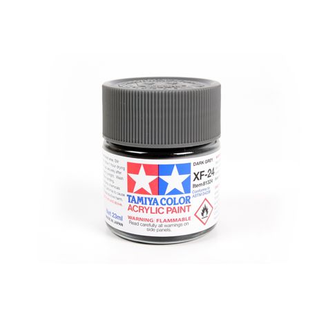 Tamiya XF-24 Dark Grey Acrylic 23ml Paint - Dark Grey Buy Online in Zimbabwe thedailysale.shop