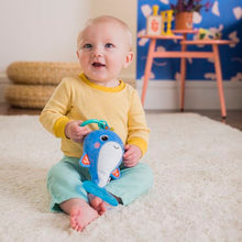 Load image into Gallery viewer, Bright Starts Whale-a-roo Pull &amp; Shake Activity Toy
