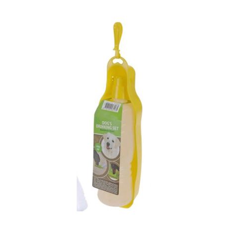 Pets Collection - Portable Drinking Bottle Yellow Buy Online in Zimbabwe thedailysale.shop