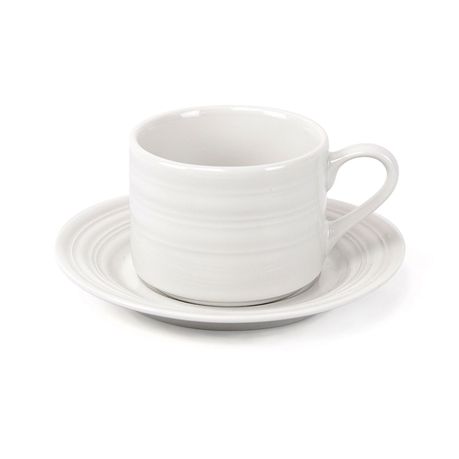Linea 220ml Cup & Saucer - Set of 24