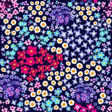 Load image into Gallery viewer, SoGood-Candy - Bowling Bag - Dark Blue Ditsy
