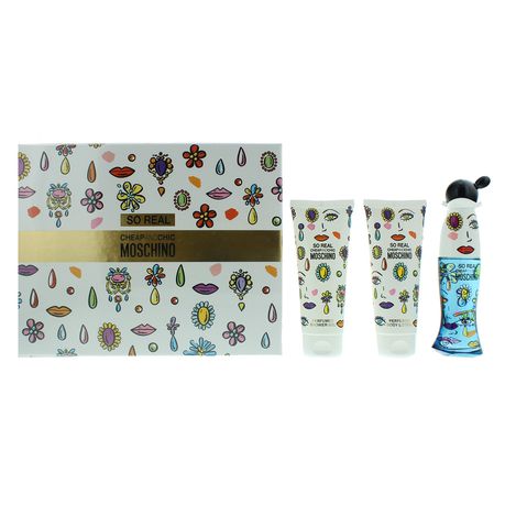 Moschino Cheap And Chic So Real Edt 3 Piece Gift Set (Parallel Import) Buy Online in Zimbabwe thedailysale.shop