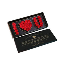 Load image into Gallery viewer, I Love You Floral Arrangement Box - Red
