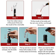 Load image into Gallery viewer, Wine Bottle Stopper and Wine Aerator Pourer
