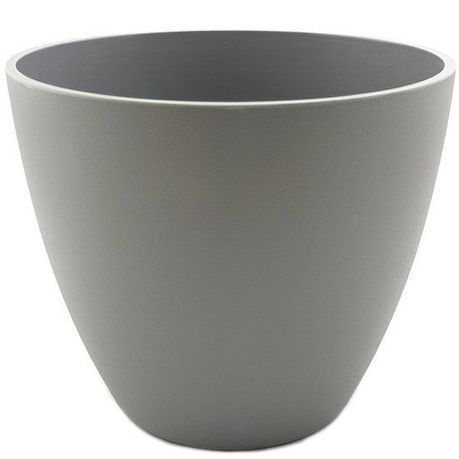 PH Garden - Plastic Plant Pot Cover Grey 19cm Buy Online in Zimbabwe thedailysale.shop