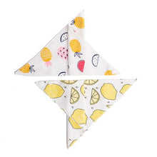 Load image into Gallery viewer, All Heart 2 Pack Baby Bib Clothes With Tropical Fruits Prints
