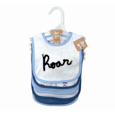 Baby Bib Set 5 Piece - Roar Buy Online in Zimbabwe thedailysale.shop