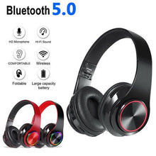 Load image into Gallery viewer, Pro Gamer B39 Luminous bluetooth 5.0 Headset Head-mounted Wireless Black
