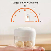 Load image into Gallery viewer, Intelligent Electric Garlic Blender Machine-White
