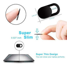 Load image into Gallery viewer, WebCam Cover 6 PCS Ultra-thin Design Camera Cover for Laptop, Tablet, Phone
